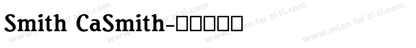 Smith CaSmith字体转换
